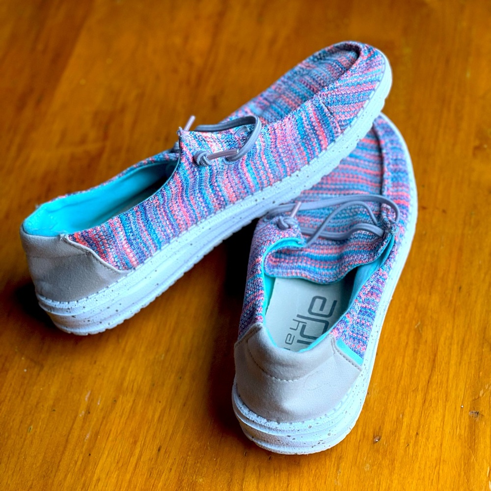 Hey Dudes Wendy Sox Sunset Pink